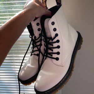 White Doc Martens